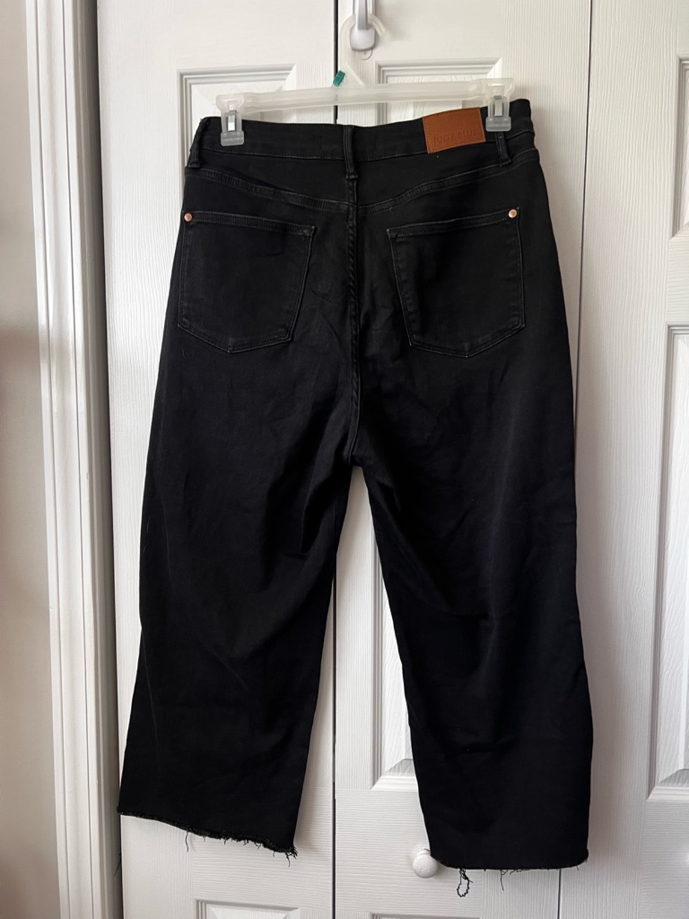 Judy Blue Black High-Rise Wide-Leg Jeans - Picture 3 of 9